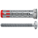 Product afbeelding voor Fischer Hollewandplug DuoHM 6x55mm S PH TX Cilinderkop TX-Opname 25st 572925