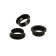 Product afbeelding voor AMI Krukring Nylon Zwart 10st