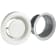 Product afbeelding voor Afvoerventiel 125mm Staal Wit