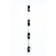 Product afbeelding voor Riens Freesmal Scharnier 76x76mm 4-delig Op Alu Strip