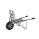 Product afbeelding voor Matador Steenkruiwagen M-210-L4 4ply Luchtband 60 Stenen Grijs