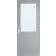 Product afbeelding voor Weekamp Stapeldorpeldeur Meranti WK048 88x211.5cm Borstwering 87.4cm Grijs Gegrond FSC Mix 70%