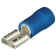 Product afbeelding voor Knipex Vlakstekerhuls 1.5-2.5mm Blauw 100st