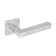 Product afbeelding voor Intersteel Deurkruk Op Rozet Vierkant Model 38-42mm RVS Paar