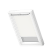 Product afbeelding voor VELUX Rolgordijn DKL MK04 1025SWL Verduisterend Wit Design