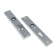 Product afbeelding voor AMI Veiligheidslangschild Rechthoek 251x50mm PC55 Aluminium Zilver F-1 Met kerntrekbeveiliging