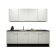 Product afbeelding voor Procasa Keuken 240cm Compleet Wit Spoelbak Links Uit Midden Met Geintegreerde Vaatwasser