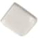 Product afbeelding voor Hoek Rivièra Angulo Bullnose Trim Lido White 0,85x0,85cm Glanzend