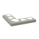Product afbeelding voor Schlüter BARA-RW Buitenhoek 90 Graden 95mm Alu Met Kleurcoating Pastelgrijs E90/RW95PG