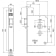 Product afbeelding voor Nemef Loopslotset 1255/96 50mm Langschild