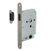 Product afbeelding voor Intersteel WC-Badkamerslot Magnetisch WC63/8mm Doornmaat 50mm Voorplaat Afgerond RVS Met Sluitplaat/Sluitkom