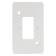 Product afbeelding voor Attema P25 Montageplaat Opbouw Dubbel Polarwit