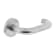 Product afbeelding voor Intersteel Deurkruk Rond Op Onderrozet Kunststof 1 Paar 55x8mm 7mm Nokken RVS