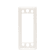 Product afbeelding voor AXA Onderlegplaat 3305 Voor Raamsluiting 6mm Wit