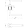 Product afbeelding voor Intersteel Deurkruk Basic Op Rozet 53x9mm Rond RVS