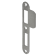 Product afbeelding voor Nemef Sluitplaat P1279/17 Rond Korte Lip Dr. 2+4 RVS 1st