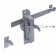 Product afbeelding voor GB Wipper Voor Wieringermeerklinkstel Thermisch Verzinkt 71456