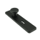 Product afbeelding voor AMI Kortschild 160/40 Recht Met Knop En Sleutelgat 185x44mm SL56 Aluminium Zwart