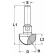 Product afbeelding voor Trasco Holprofielfrees Hardmetaal Radius 12.7mm Aansluiting 8mm