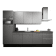 Product afbeelding voor Procasa Keuken 300cm Compleet Grey Inclusief Hoge Kast Met Koelkast En Combi Magnetron Links Vaatwasser Inductie Kookplaat en Afzuigkap