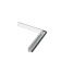 Product afbeelding voor BossCover Binnenhoek Met Afdichtingsband 60x400x400mm Aluminium Inclusief Bevestiger