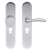 Product afbeelding voor Skantrae Veiligheidsset Easy Ovaal Mat Chroom Links Kruk Easy PC72