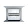 Product afbeelding voor Bruynzeel Atlas Keuken Wit Samengesteld 220cm Breed Luxe Softclose Laden Inclusief Werkblad