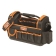 Product afbeelding voor Bahco Gereedschapstas 3100TB 410x250x300mm Zwart/Oranje
