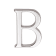 Product afbeelding voor Skantrae Huisletter Chroom B Titanium
