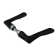 Product afbeelding voor AMI Deurkruk 336 Vlindermodel 38/42mm Aluminium Zwart Paar