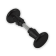 Product afbeelding voor DX Deurknop 40mm Zwart Paddestoelmodel