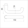 Product afbeelding voor AMI Deurkruk 356 Coupemodel 38/42mm Aluminium F1 Paar