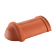 Product afbeelding voor Wienerberger Halfronde Beginkepervorst Vario 225mm Natuurrood+ 652 Deest