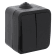 Product afbeelding voor Q-Link Serieschakelaar Opbouw IP54 Zwart