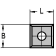 Product afbeelding voor Trasco Keermes Hardmetaal 10,5x10,5x1,5mm 4-Zijdig 10st