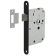 Product afbeelding voor Intersteel Loopslot Doornmaat 50mm Voorplaat Afgerond Zwart Met Sluitplaat