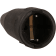 Product afbeelding voor Kelfort Contrastekker Randaarde Recht 2-polig 230V 16A CEE Rubber Zwart