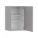Product afbeelding voor Bruynzeel Atlas Bovenkast WI12 Wit 78x50cm Deur Linksdraaiend 2 Planken FSC Mix Credit