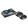 Product afbeelding voor Makita Acculader Inclusief Accu's 197629-2 18V 2x5,0Ah Accu's en Duo Snellader DC18RD