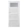 Product afbeelding voor Skantrae SKS 1235 C1 Opdek Rechts 83x211.5cm Accent 1x Facet Blank Glas 3x Paneel FSC Mix 70%