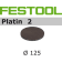 Product afbeelding voor Festool Schuurschijf STF D125/0 S1000 PL2/15 Platin 2 15st