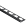 Product afbeelding voor Schlüter JOLLY-TSDA Decoratief Wandprofiel 11mm 300cm Alu Structuur Gecoat Donker Antraciet J110TSDA/300