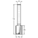 Product afbeelding voor Trasco Groeffrees Hardmetaal 15x20/70mm Aansluiting 8mm