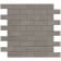 Product afbeelding voor Mozaiektegel Berlin Smoke Minibrick 30.5x30.5cm 8.5mm Mat Gerectificeerd