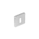 Product afbeelding voor Intersteel Sleutelrozet Vierkant 53x53x8mm RVS