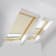 Product afbeelding voor Fakro Plissegordijn APS/A II 94x50cm Handmatig Kleur Beige Gestreept (667) Aluminum Zijgeleiding