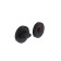 Product afbeelding voor Intersteel WC-Rozet Rond 53x10mm Aluminium Zwart 1 Paar
