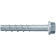 Product afbeelding voor Fischer Betonschroef FBS II 8x80mm Zeskantkop Verzinkt 50st 536853