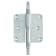 Product afbeelding voor Skantrae Paumelle Scharnier Vaas Links 76x76mm Mat Chroom